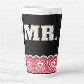 Grote koffie-mok latte mok (Voorkant)