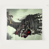 Grote koning wandkleed (Voorkant (horizontaal))