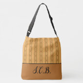 Grote koperpatronen crossbody tas (Achterkant)