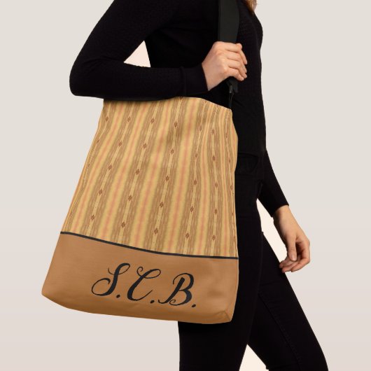 Grote koperpatronen crossbody tas (Dichtbij)