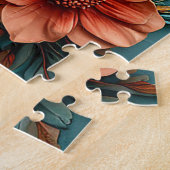 Grote Koraalbloemen Legpuzzel (Zijkant)