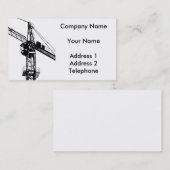 Grote kraan visitekaartje (Voorkant / Achterkant)