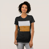 Grote Krachtige Grafische T-Shirt Jurk (Voorkant volledig)