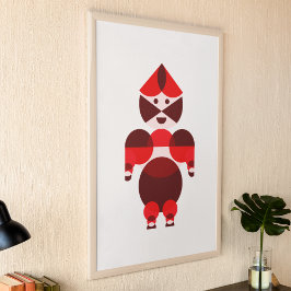Grote krijger canvas afdruk