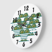 Grote krokodik klok (Hoek)