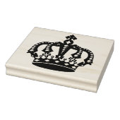 Grote kroonrubber stempel (Stempel)