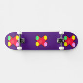 GROTE KUNSTKARTSTIPPEN SPOTEN OP DIEP PAARS PERSOONLIJK SKATEBOARD (Horizontaal)