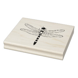 Grote kunststempel voor Dragonfly Rubberstempel