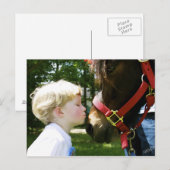 grote kus briefkaart (Voorkant / Achterkant)