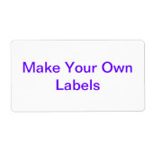 Grote  labels (Voorkant)