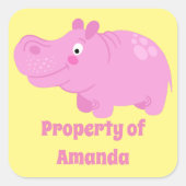 Grote Labels Stickers voor Meisje (Voorkant)