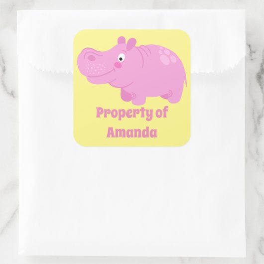 Grote Labels Stickers voor Meisje (Tas)