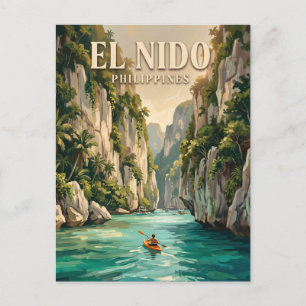 Grote Lagune El Nido Filipijnen Briefkaart