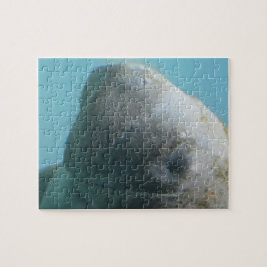 Grote lamantijn onderwater legpuzzel (Horizontaal)