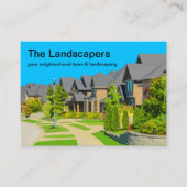 Grote Landscaping Lawn Service Visitekaartjes (Voorkant)