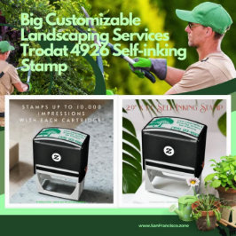 Grote  Landscaping Services Trodat 4926 Zelfinktende Stempel