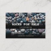 Grote landschappelijke rotsen voor verkoopbedrijve visitekaartje (Achterkant)