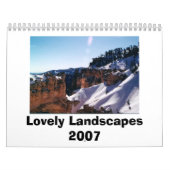 Grote landschappen 2007 kalender (Hoes)