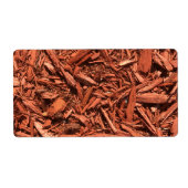 Grote landschapsleveraar met rode cedar etiket (Voorkant)