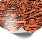 Grote landschapsleveraar met rode cedar foto afdruk (Hoek)