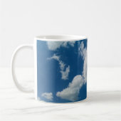 Grote, lange wolk koffiemok (Links)