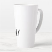 Grote latente Mok met Christelijk schrijven (Rechterhoek)