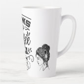 Grote latte Mok (Rechts)