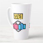 Grote latte Mok (Linkerhoek)