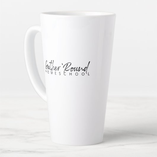 Grote latte mok (Linkerhoek)