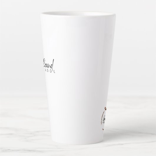 Grote latte mok (Voorkant)