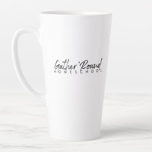 Grote latte mok (Links)