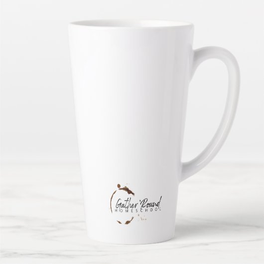 Grote latte mok (Rechts)