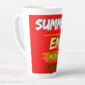 Grote latte mok (Linkerhoek)