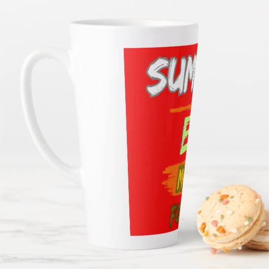 Grote latte mok (In situ)