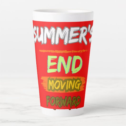 Grote latte mok (Voorkant)