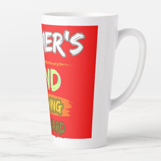 Grote latte mok (Rechts)