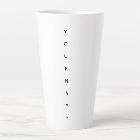 Grote latte mok (Voorkant)