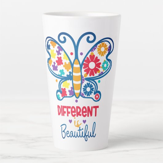 Grote latte Mok (Voorkant)