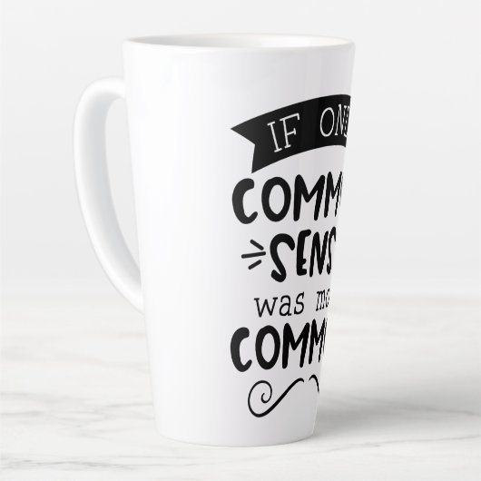 Grote latte Mok (Linkerhoek)