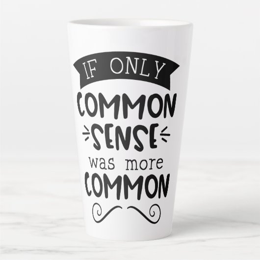 Grote latte Mok (Voorkant)