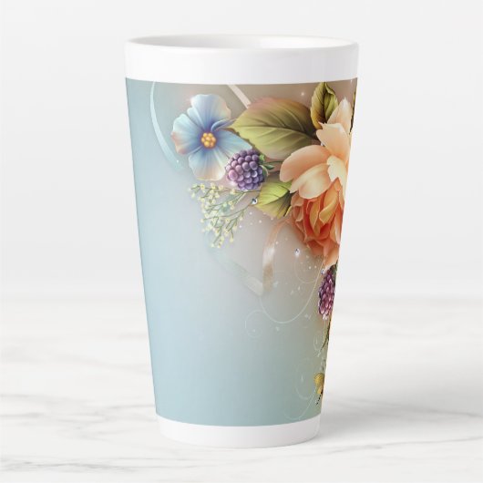 Grote latte Mok (Voorkant)