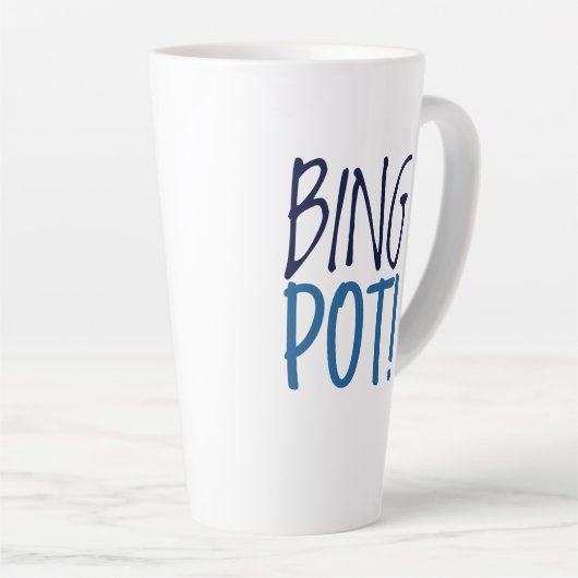 Grote Latte Mok - Bing Pot! (Rechterhoek)