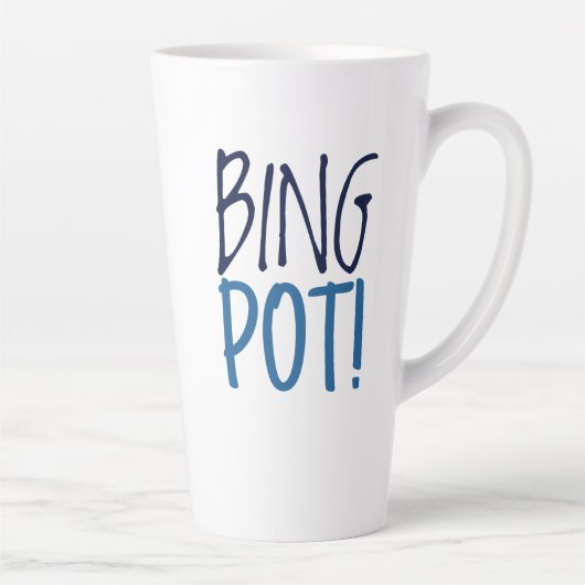 Grote Latte Mok - Bing Pot! (Rechts)