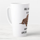 Grote Latte Mok - Dach in mijn beker (Linkerhoek)