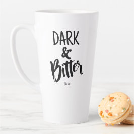 Grote Latte Mok - Donker & Bitter