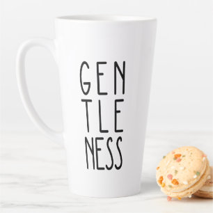 Grote latte Mok: GENTLENESS Latte Mok