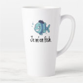 Grote Latte Mok - Je m'en vis (Rechts)
