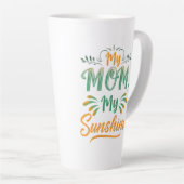 Grote Latte Mok - "My Mom, My Sunshine" - 17 oz (Rechterhoek)
