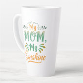 Grote Latte Mok - "My Mom, My Sunshine" - 17 oz (Linkerhoek)