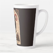 Grote Latte Mok Ram Hemelse Zodiac Art (Rechts)